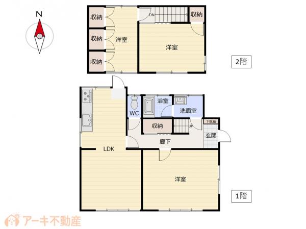 中古戸建 岡山市中区倉益 JR赤穂線大多羅駅 1,080万円