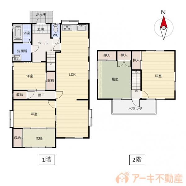 中古戸建 岡山市東区南古都 JR山陽本線上道駅 1,180万円