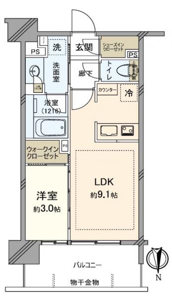 ザ・レジデンス蒲田アイリスコート 間取り図 