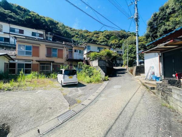 長与町高田郷　土地 前面道路含む現地写真 
