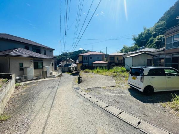長与町高田郷　土地 前面道路含む現地写真 