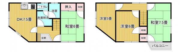  間取り図 