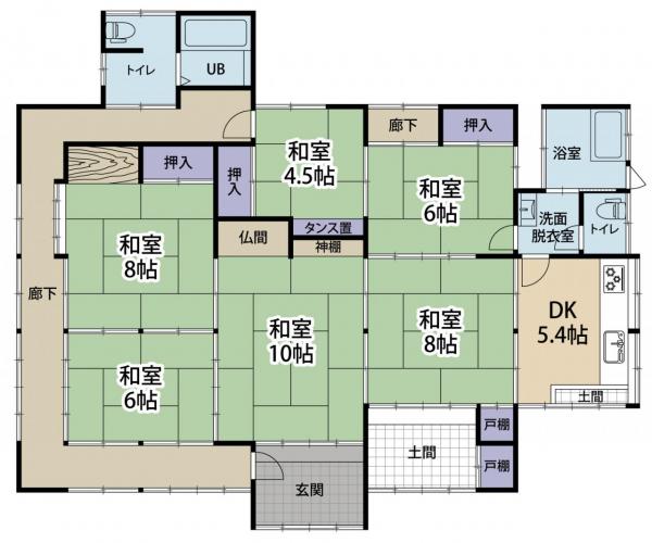 中古戸建 南房総市白浜町滝口4277 JR内房線館山駅 2540万円