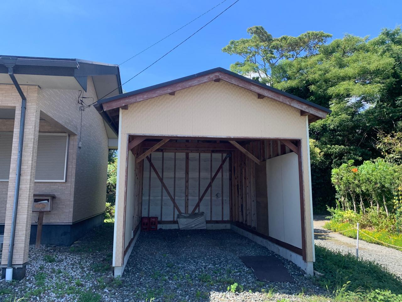 南房総市安馬谷 中古戸建 敷地面積広々250坪超、木造平屋建て2棟＋車庫 