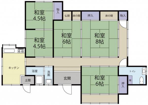 中古戸建 館山市笠名168-1 JR内房線館山駅 800万円