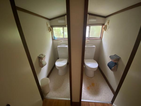 館山市犬石　平砂浦海岸まで歩いて6分、海近くのサーフィン拠点として トイレ 