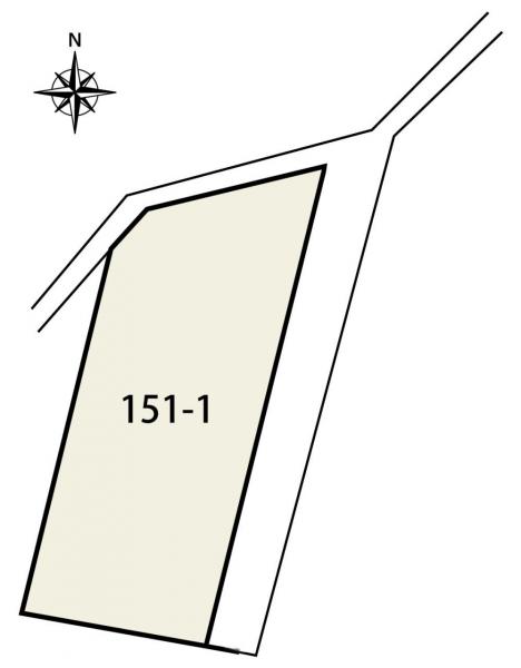 土地 館山市下真倉151-1 JR内房線館山駅 500万円