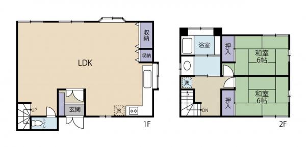 中古戸建 南房総市和田町花園115-5 JR内房線和田浦駅 1,000万円