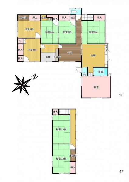 中古戸建 南房総市千倉町白間津592-2 JR内房線千倉駅 650万円