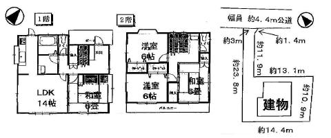中古戸建 茨城県稲敷市江戸崎甲 JR成田線滑河駅 950万円