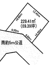 土地 茨城県稲敷郡美浦村郷中 JR常磐線(取手〜いわき)荒川沖駅 250万円