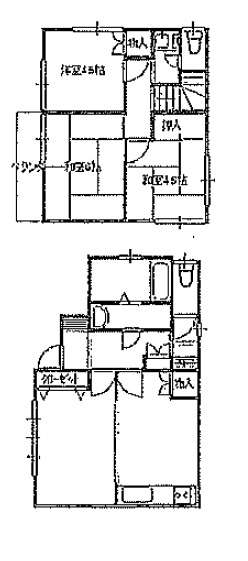 中古戸建 茨城県稲敷市月出里 JR常磐線(取手〜いわき)荒川沖駅 380万円