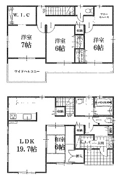 新築戸建 茨城県稲敷郡阿見町大字荒川本郷 JR常磐線(取手~いわき)荒川沖駅 2498万円