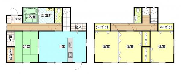 中古戸建 都城市下長飯町 JR日豊本線西都城駅 1150万円