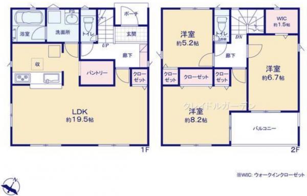 新築戸建 秋田市将軍野堰越 JR奥羽本線土崎駅 2290万円