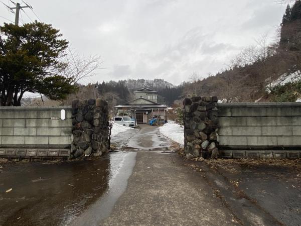 1864　山本郡藤里町大沢字滝の沢出口 現地外観写真 