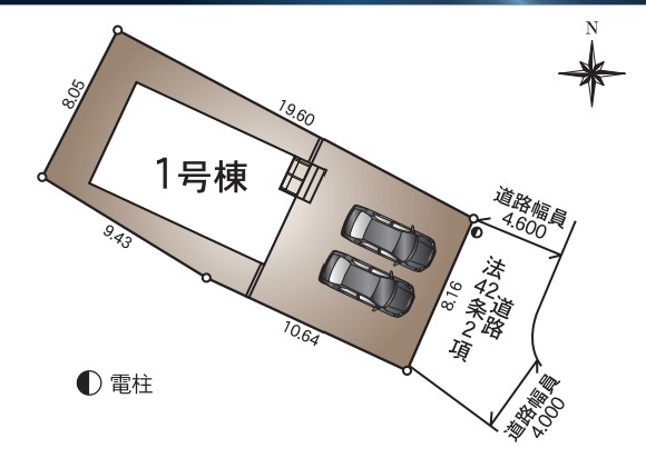 新築戸建 秋田市楢山本町6-24 JR羽越本線羽後牛島駅 2,350万円