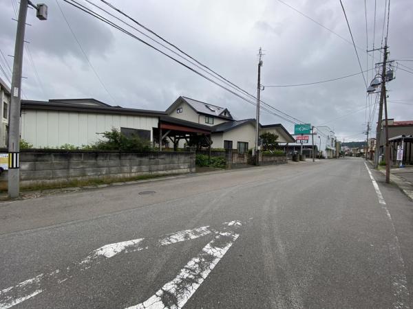 1932　山本郡藤里町藤琴字藤琴 前面道路含む現地写真 