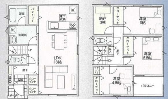 新築戸建 秋田市横森２丁目4 JR奥羽本線秋田駅 2,490万円
