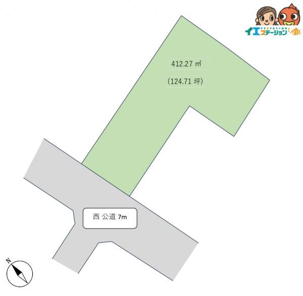 土地 秋田市保戸野中町 JR奥羽本線秋田駅 3,580万円