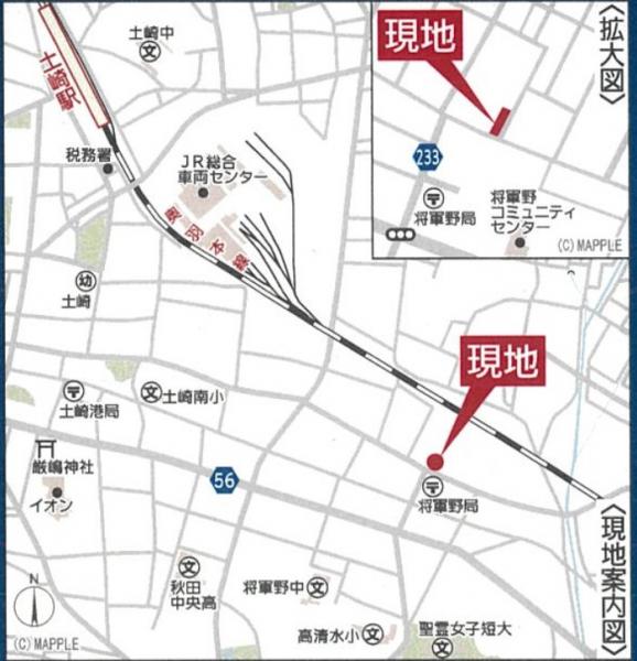 新築戸建 秋田市将軍野南５丁目8-24 JR奥羽本線土崎駅 2,390万円