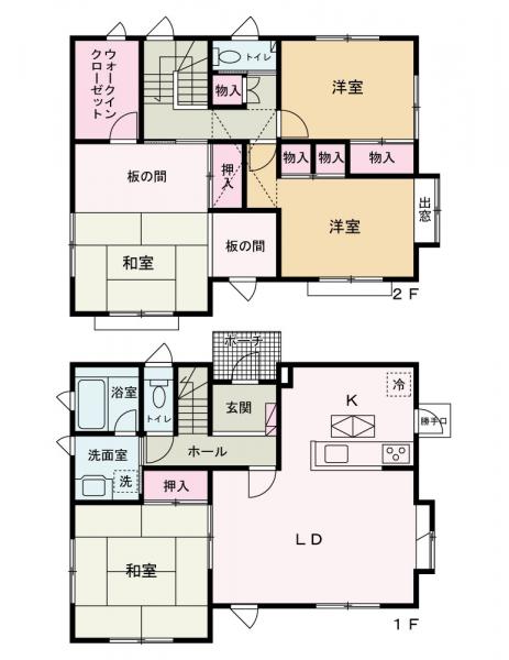中古戸建 秋田市広面字大巻 JR奥羽本線秋田駅 1,400万円