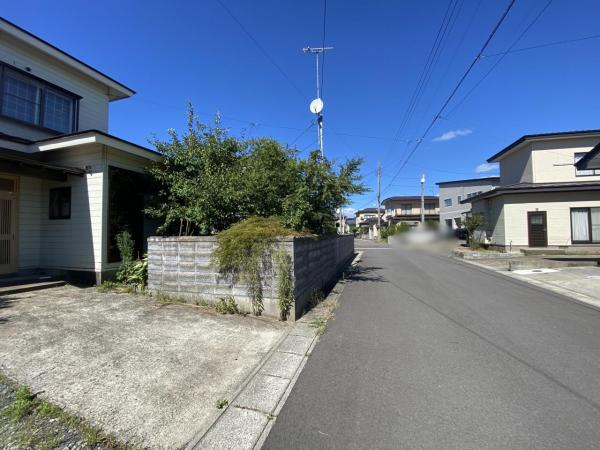 1968　能代市字昇平岱 前面道路含む現地写真 