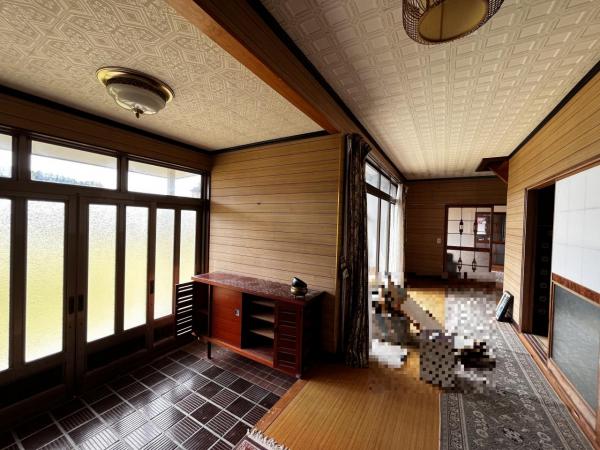 1975　能代市字轟 玄関 