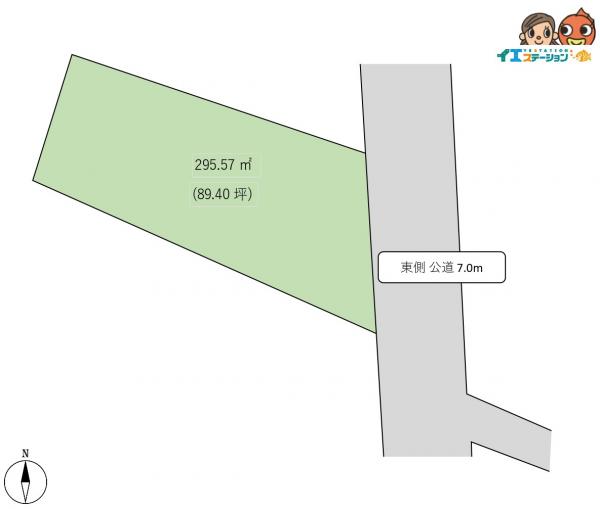 土地 秋田市土崎港南２丁目 JR奥羽本線土崎駅 890万円