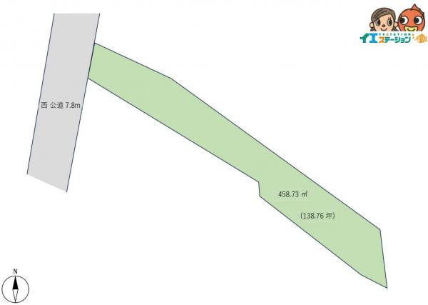 土地 秋田市土崎港中央７丁目 JR奥羽本線土崎駅 890万円