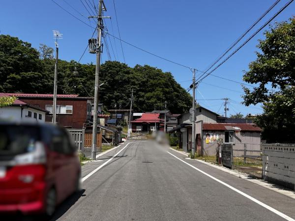 1924　能代市清助町 前面道路含む現地写真 