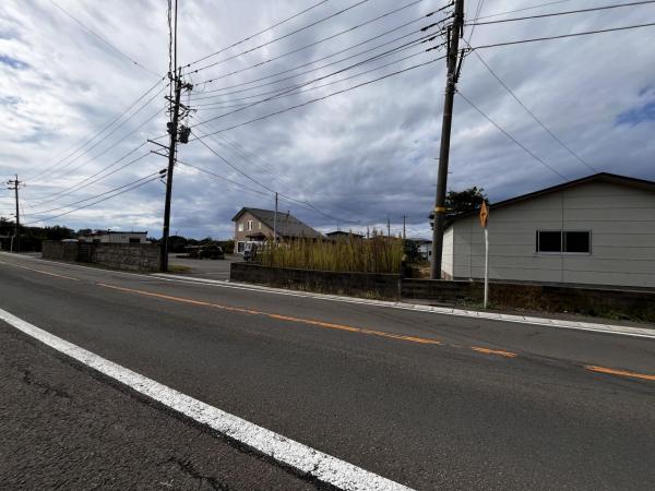 1995山本郡八峰町峰浜高野々字真山 前面道路含む現地写真 