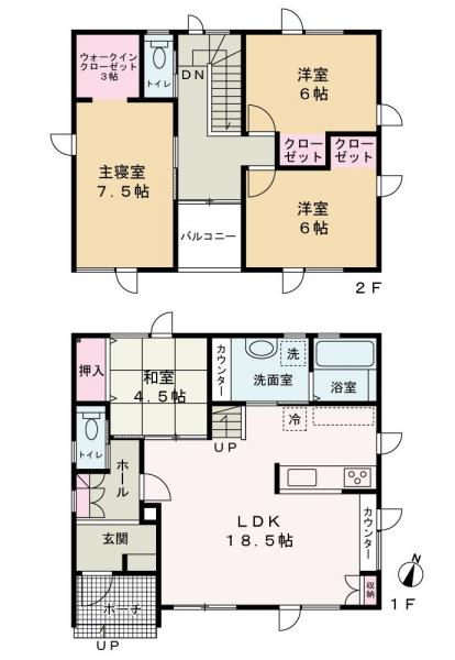 中古戸建 秋田市飯島緑丘町 JR奥羽本線上飯島駅 2,950万円