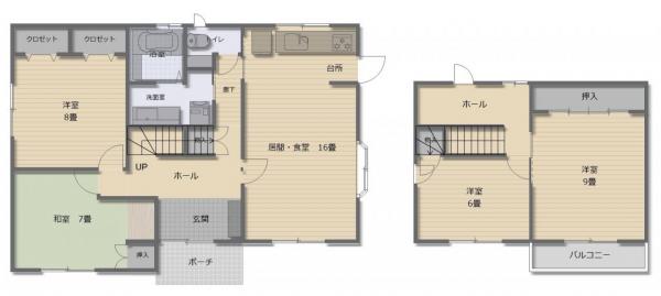 中古戸建 秋田市桜ガ丘２丁目 JR奥羽本線秋田駅 2,550万円