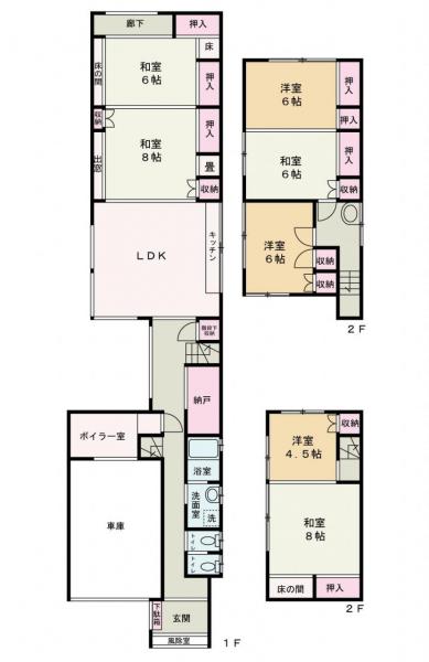 中古戸建 能代市富町 JR五能線能代駅 248万円