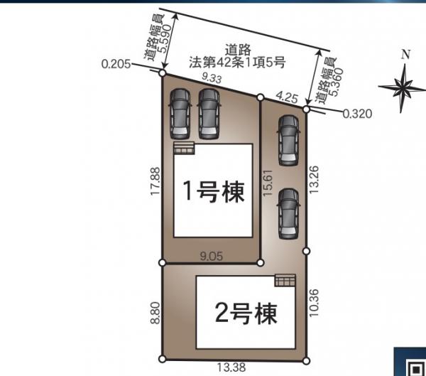 新築戸建 秋田市外旭川八柳３丁目2-13 JR奥羽本線泉外旭川駅 2,590万円