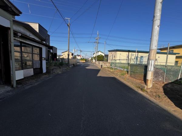 1962　能代市字下瀬 前面道路含む現地写真 