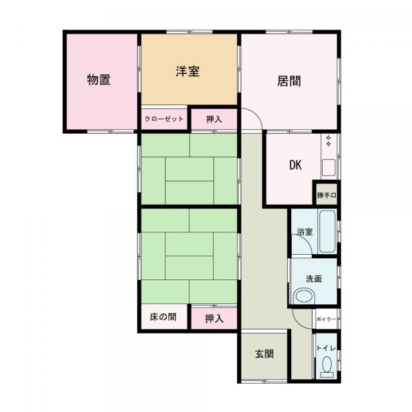 中古戸建 能代市字下瀬 JR五能線能代駅 250万円
