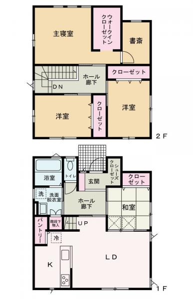 中古戸建 秋田市飯島西袋２丁目 JR奥羽本線土崎駅 2,498万円