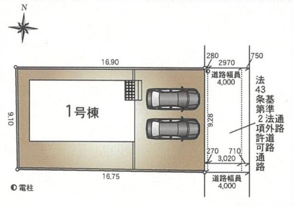 新築戸建 秋田市東通観音前2-21 JR奥羽本線秋田駅 2,690万円