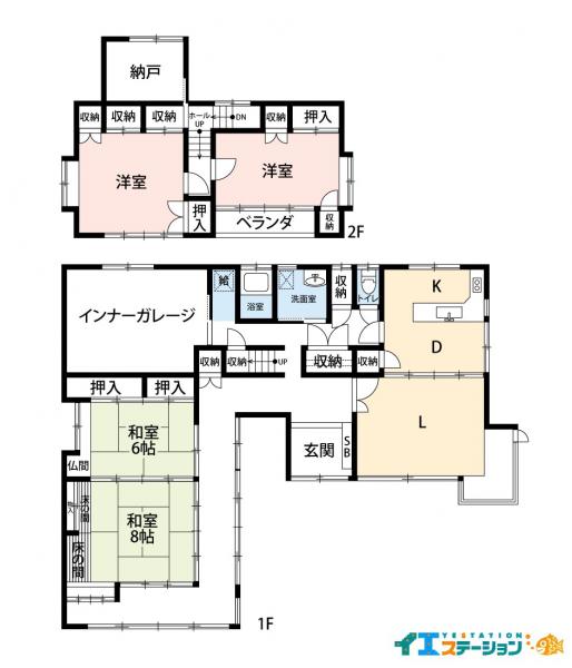 中古戸建 秋田市新屋大川町 JR羽越本線新屋駅 1,500万円