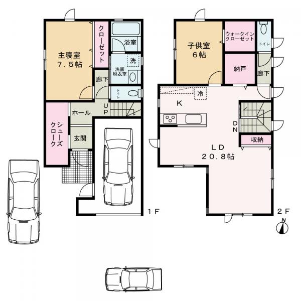 中古戸建 秋田市外旭川字山崎 JR奥羽本線泉外旭川駅 2,650万円