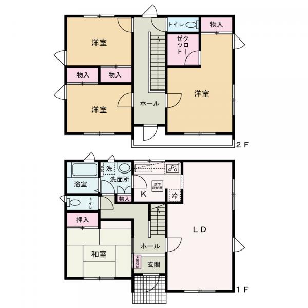 中古戸建 秋田市山手台３丁目 駅 1,380万円