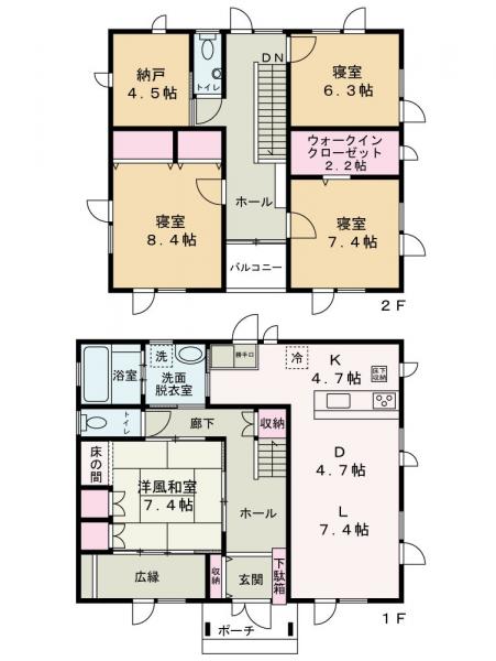 中古戸建 秋田市茨島４丁目 JR羽越本線羽後牛島駅 2,980万円
