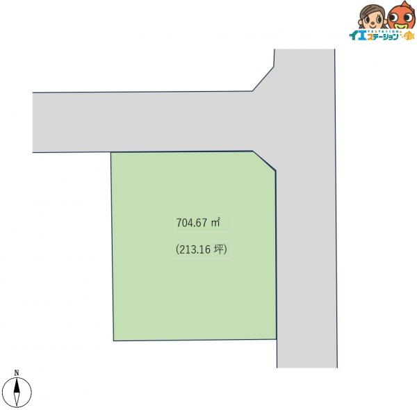 土地 南秋田郡大潟村字西３丁目 駅 318万円