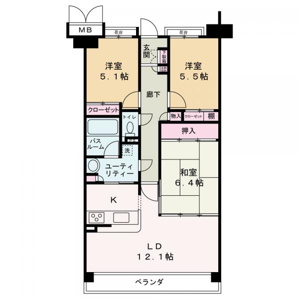 中古マンション 秋田市大町４丁目 JR奥羽本線秋田駅 1,550万円
