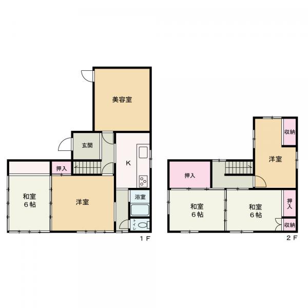 中古戸建 秋田市新屋松美町 JR羽越本線新屋駅 850万円
