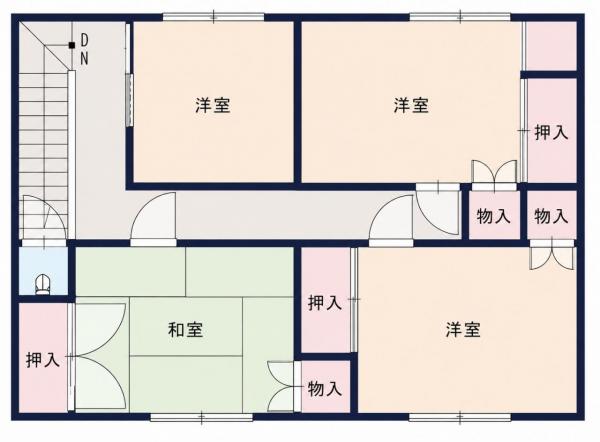 中古戸建 能代市二ツ井町麻生字麻生 JR奥羽本線前山駅 238万円