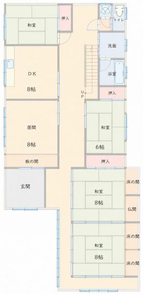 中古戸建 山本郡藤里町藤琴字藤琴 JR奥羽本線前山駅 127万円