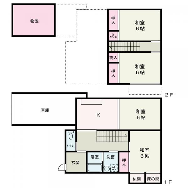 中古戸建 秋田市新屋北浜町 JR羽越本線新屋駅 750万円